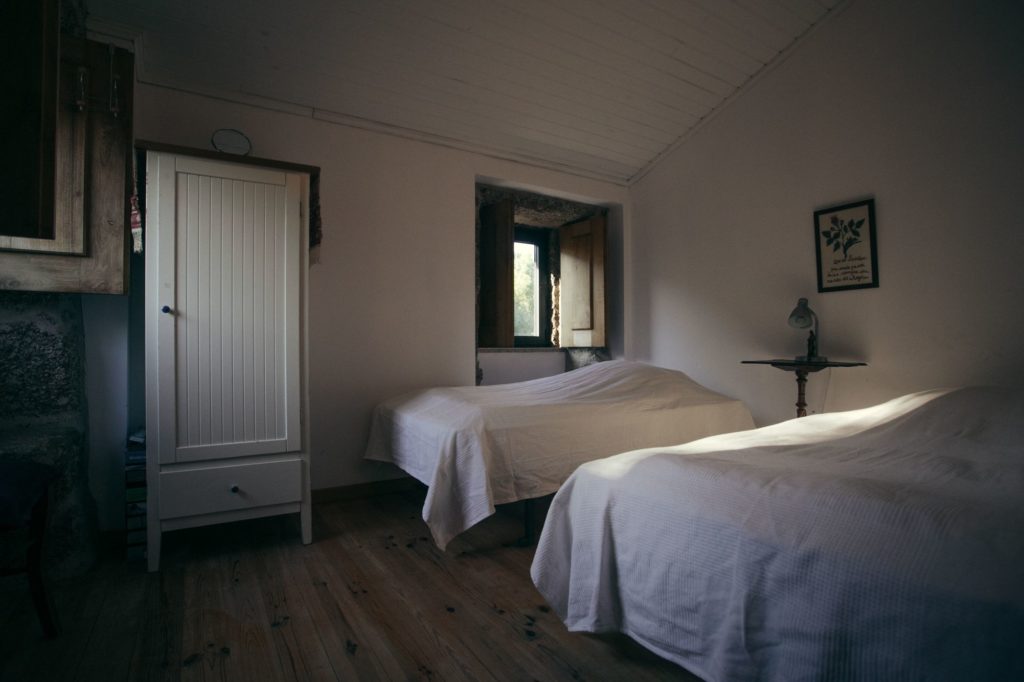 Inside view of room in the farmhouse